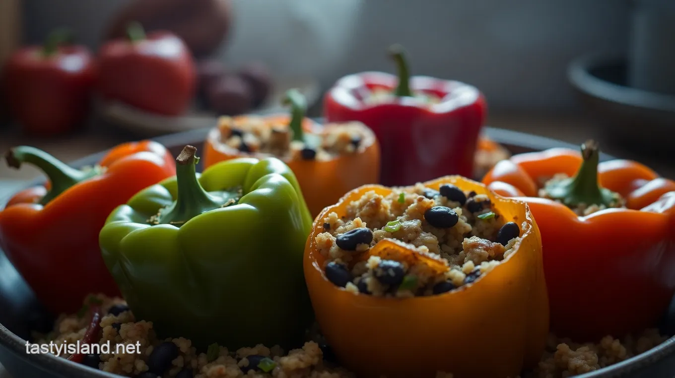 Chef's Apron Stuffed Bell Peppers