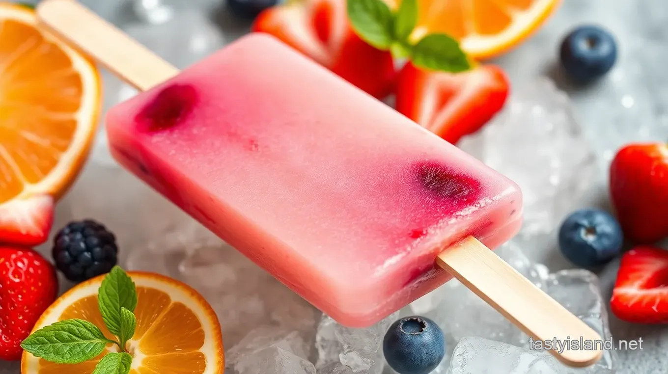 Electrolyte Ice Pops