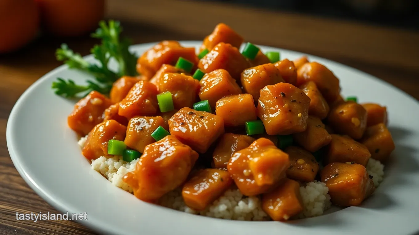 Healthy Orange Chicken Inspired by Panda Express