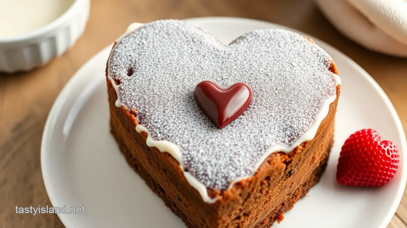 Heart-Shaped Red Velvet Cake