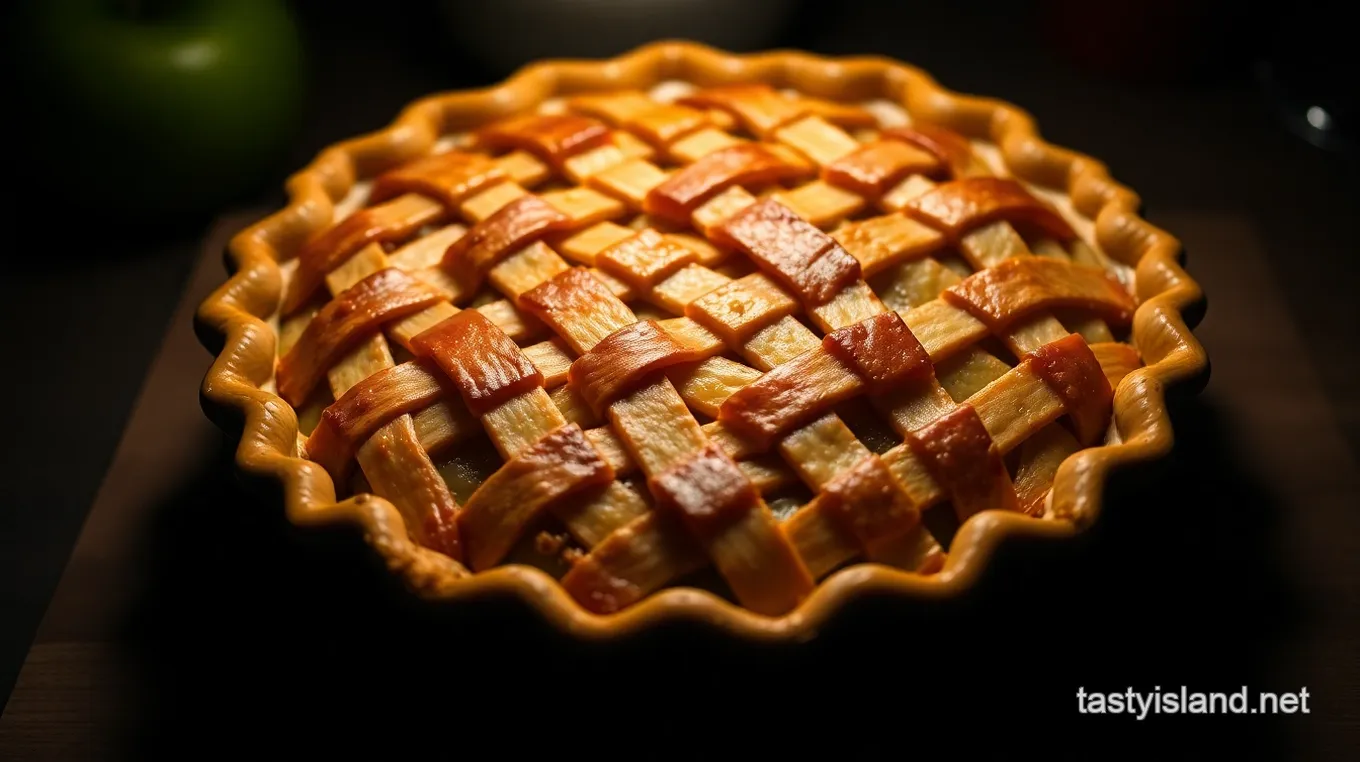 Lattice-Topped Apple Pie