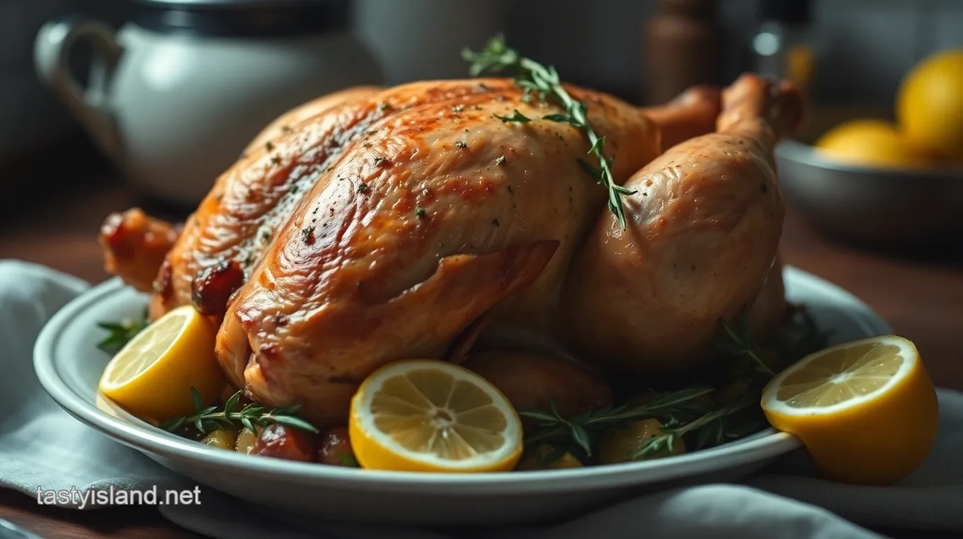 Lemon Thyme Roasted Chicken