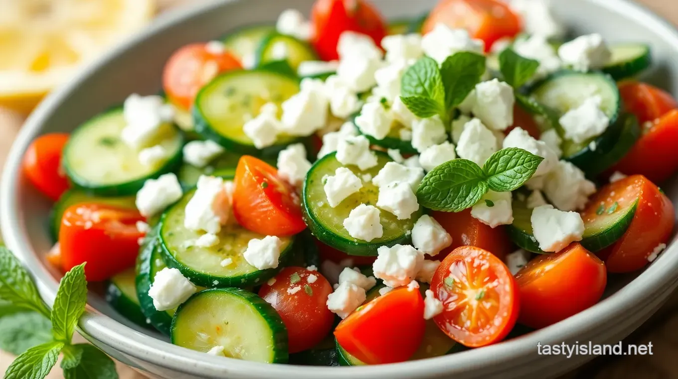 How to Make Quick Tasty Green Cucumbers in 15 Minutes: A Delicious Twist! Quick Tasty Green Cucumber Salad in 15 Minutes