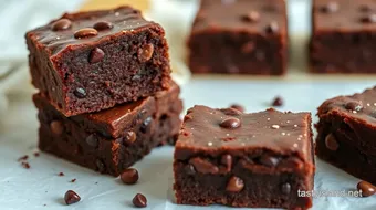 Bake Chocolate Kidney Bean Brownies Fast