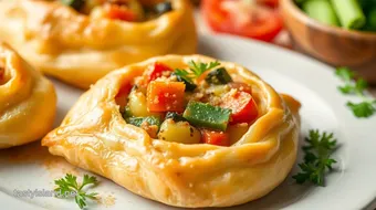 Bake Puff Pastry with Veggies Delightfully