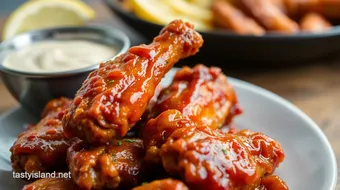 Bake Tasty Wings with Sweet Honey Glaze