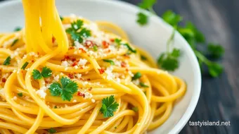 Cook Spaghetti Aglio e Olio in 25 Minutes