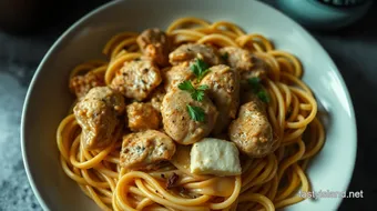 How to Make Delicious Fettuccine Chicken Marsala: A Family Favorite! recipe card