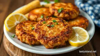 Fried Crab Cakes with Spicy Kick