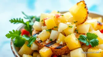 Grill Pineapple Fresh Salsa Delight