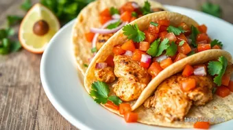 Grilled Chicken Tacos with Zesty Salsa