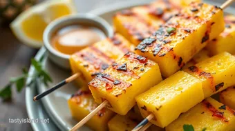 Grilled Pineapple Skewers - Sweet Tropical Delight