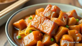 Instant Pot Recipes Printed in Chinese PDF: 5 Amazing Ways to Enjoy Braised Pork Belly! recipe card