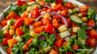 Craving Italian Chopped Salad McAlister's? Try My Easy Recipe! recipe card