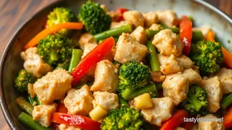 Quick Chicken Stir-Fry with Crisp Veggies