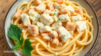 Quick Crab Linguine with Creamy Sauce