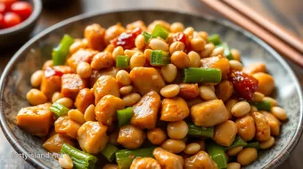 Quick Kung Pao Chicken with Peanuts