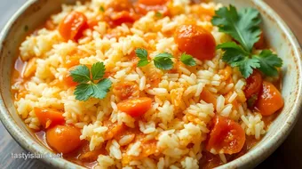 Quick Rice Tiff Erome with Flavorful Sauce