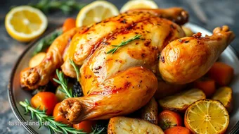 Roasted Chicken with Veggies - Super Tasty