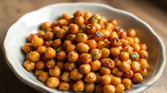 Roasted Chickpeas: Crunchy Flavorful Snack