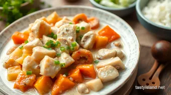 Sautéed Chicken in Creamy Japanese White Stew