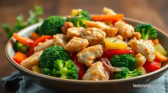 Stir-Fry Chicken with Vibrant Veggies