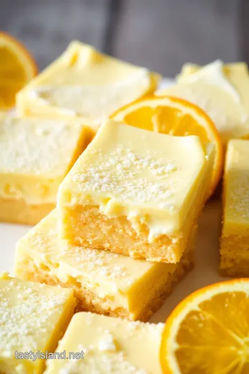 Easy Bake Creamsicle Bars: A Delicious Summer Treat presentation