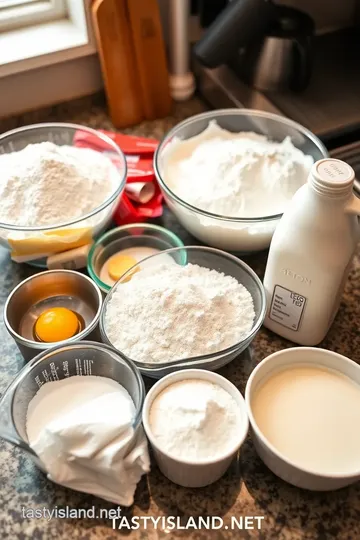 Heavenly Baked Cake Donuts ingredients