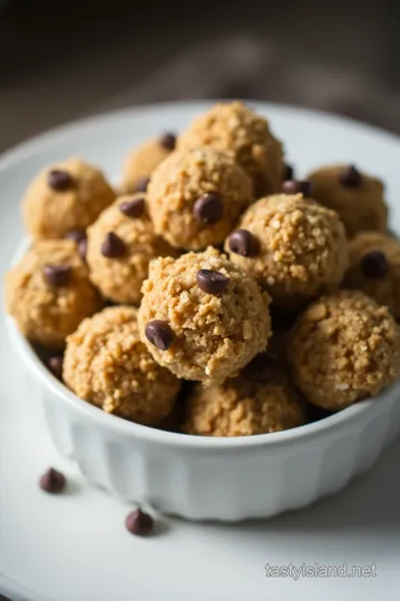 Chocolate-Covered Butterfinger Balls presentation