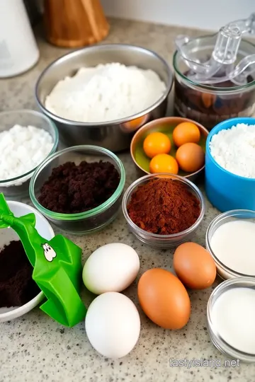 Chocolate Smash Cake ingredients