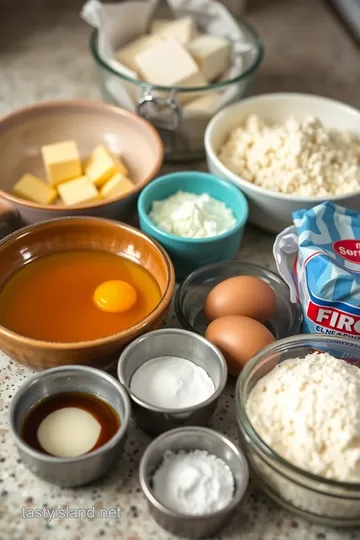 Classic Old-Fashioned Thumbprint Cookies ingredients