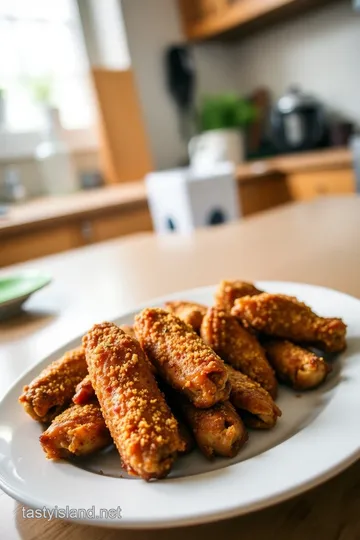 Crispy Air Fryer Chicken Wings with Garlic Parmesan Sauce steps