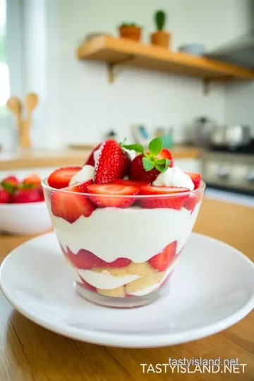 Easy Strawberry Shortcake Parfait Recipe steps