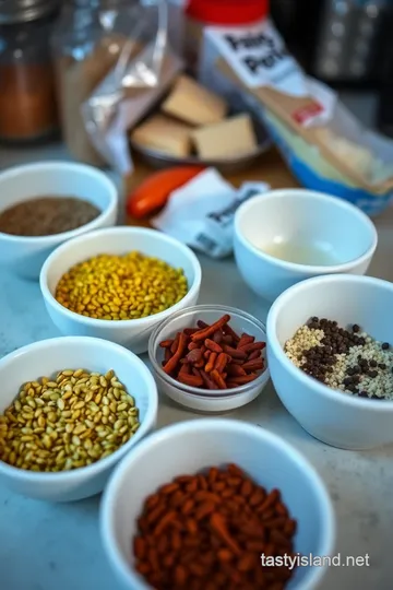 Fiery Pickling Spice Blend ingredients