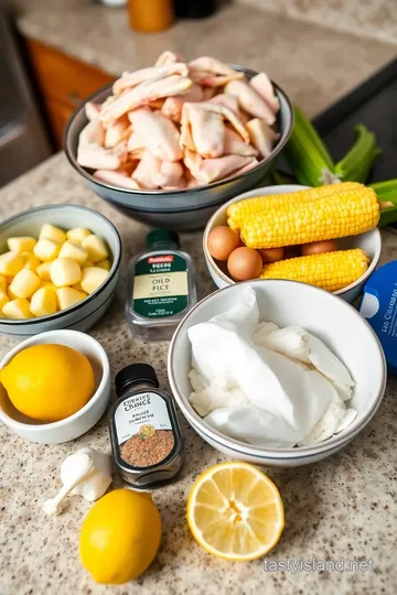 Crispy Fried Crab Cakes with Spicy Kick ingredients