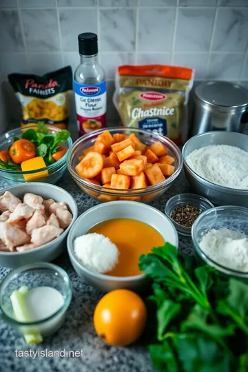 Healthy Orange Chicken Inspired by Panda Express ingredients