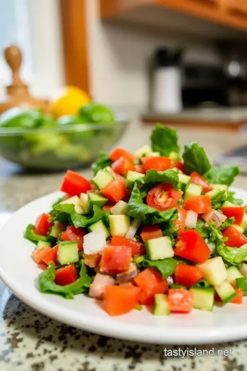 Italian Chopped Salad Inspired by McAlister s steps