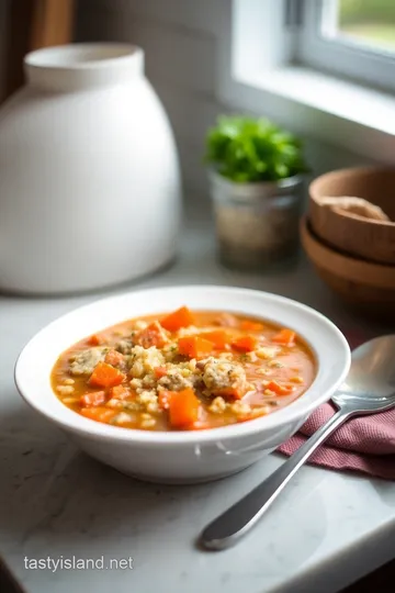 Leftover Turkey Quinoa Soup steps