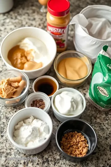 Peanut Butter Greek Yogurt Bliss Bowls ingredients