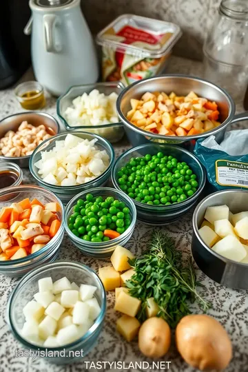 My Grandmother s Homestyle Chicken Pot Pie ingredients