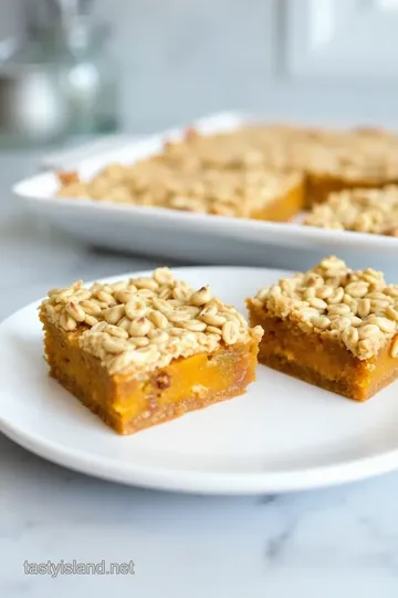 Old Fashioned Persimmon Bars with Oatmeal Topping steps