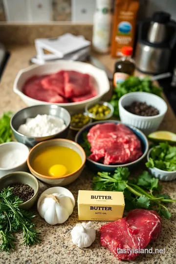 Perfectly Grilled T-Bone Steak ingredients