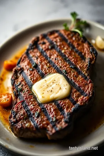 Perfectly Grilled T-Bone Steak presentation