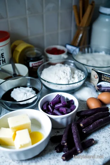 Purple Churros: A Sweet Twist on a Classic Treat ingredients