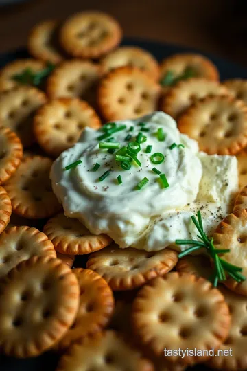 Savory Saltine Cracker Treats presentation