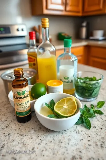 Tropical Delight: Elemakule Tiki Bitters Cocktail ingredients