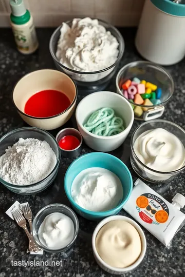 Vibrant Día de los Muertos Sugar Skulls: A Sweet Tribute ingredients