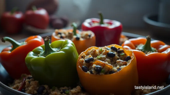 Chef's Apron Stuffed Bell Peppers