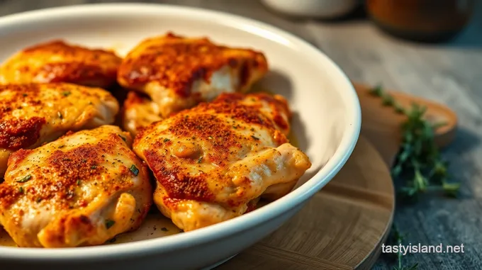 Crispy Herb-Baked Chicken with Vegetables