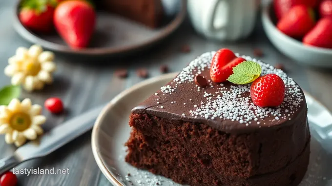 Heartfelt Chocolate Cake